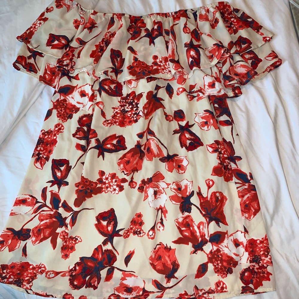 Floral Peach Love dress